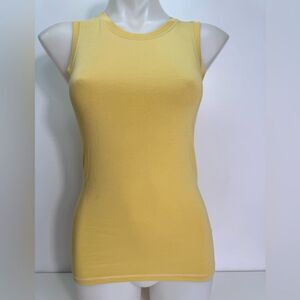 easy standard Sunny Yellow Women's Tank Top Sz XS NWT